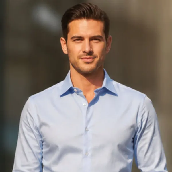 Sky_Blue_Cotton_Shirt_For_Men