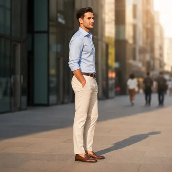 Sky_Blue_Cotton_Shirt_For_Men