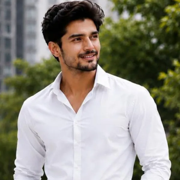 White_Cotton_Solid_Shirt_For_Men