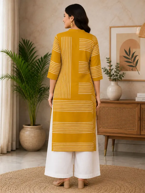 Yellow_Rayon_kurti