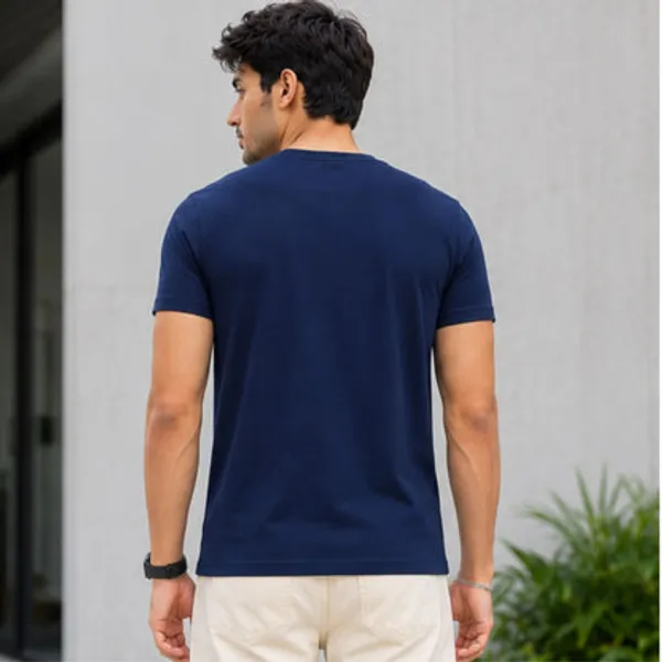 Navy_Cotton_Lycra_Oversized_T_Shirt_For_Men