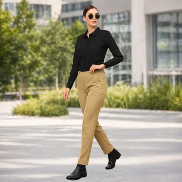 Black_Cotton_Formal_Shirt_For_Women