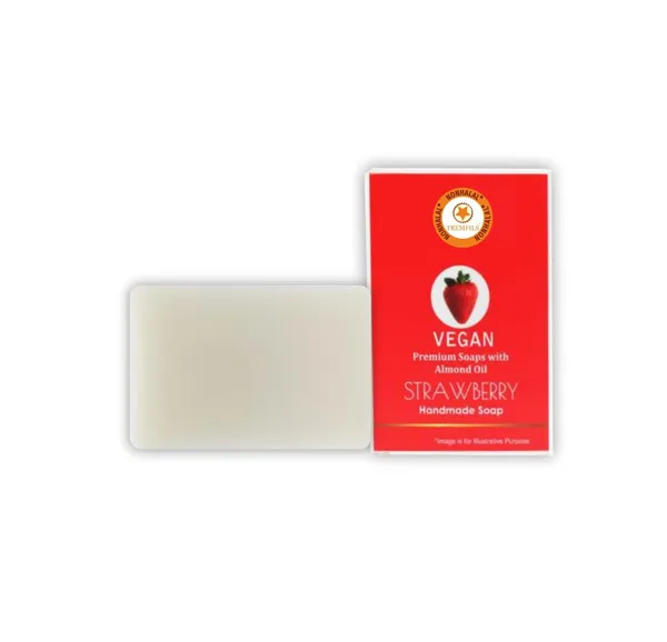 Strawberry_Almond_Oil_Vitamin_E_Vegan_Handmade_Soap_-_Pack_Of_2