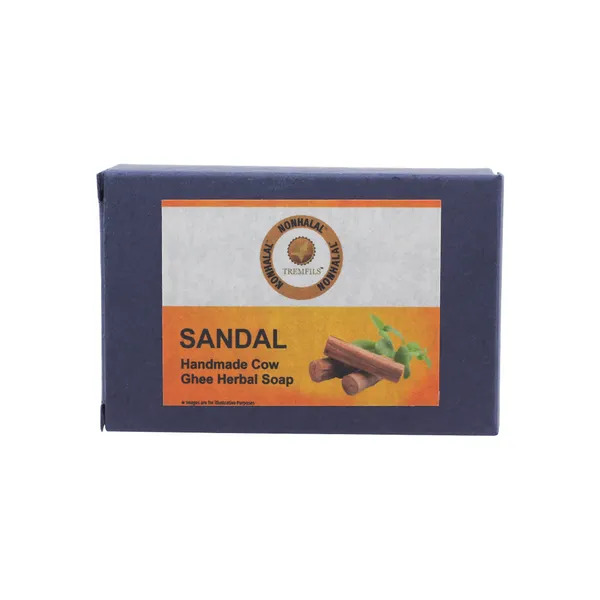 Sandalwood_Cow_Ghee_Moisturising_Herbal_Soap_100Gm_-_Pack_Of_2