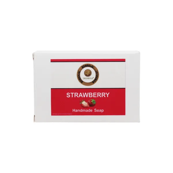 Strawberry_Antioxidant_Vitamin_E_Handmade_Soap_100Gm_-_Pack_Of_2