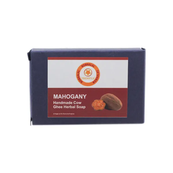 Mahogany_Cow_Ghee_Herbal_Handmade_Soap_100G_-_Pack_Of_2