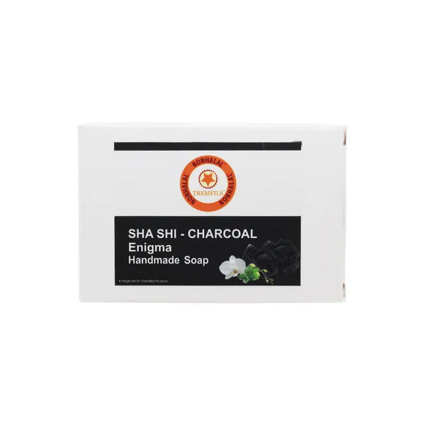 Sha_Shi_Enigma_Activated_Charcoal_Deep_Cleansing_Handmade_Soap_-_Pack_Of_2