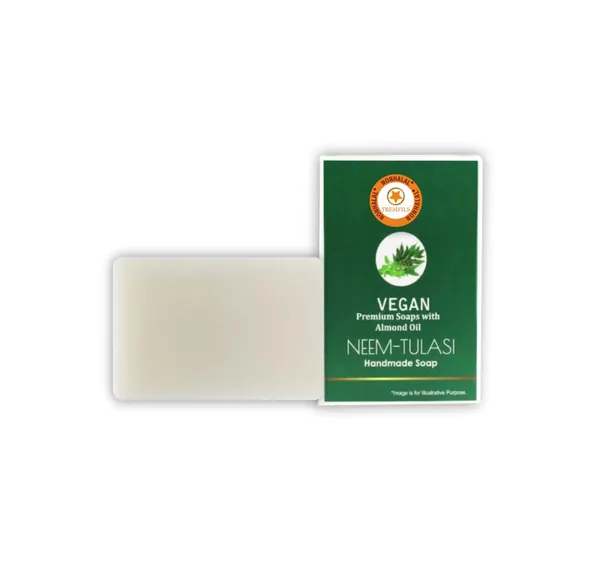 Neem_Tulasi_Vegan_Almond_Oil_Vitamin_E_Handmade_Soap_-_Pack_Of_2