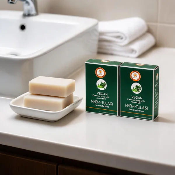 Neem_Tulasi_Vegan_Almond_Oil_Vitamin_E_Handmade_Soap_-_Pack_Of_2