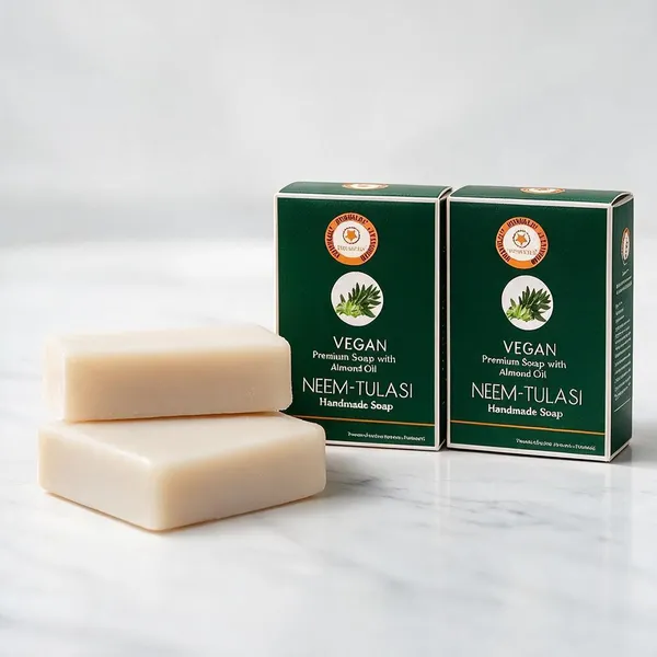 Neem_Tulasi_Vegan_Almond_Oil_Handmade_Soap