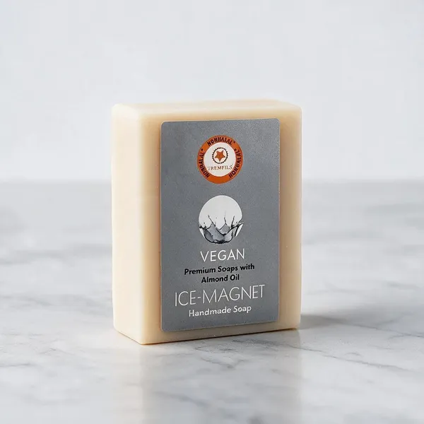 Ice_Magnet_Vegan_Almond_Oil_Handmade_Soap