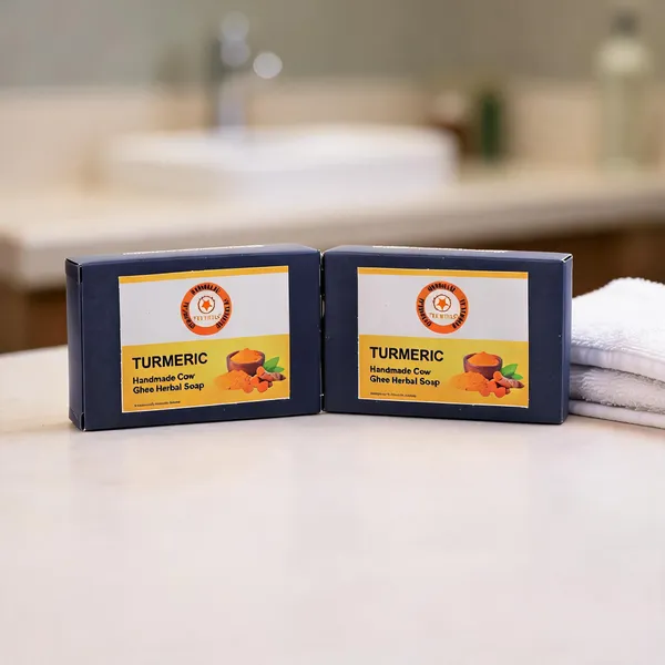 Turmeric_Cow_Ghee_Herbal_Handmade_Soap_-_Pack_Of_2