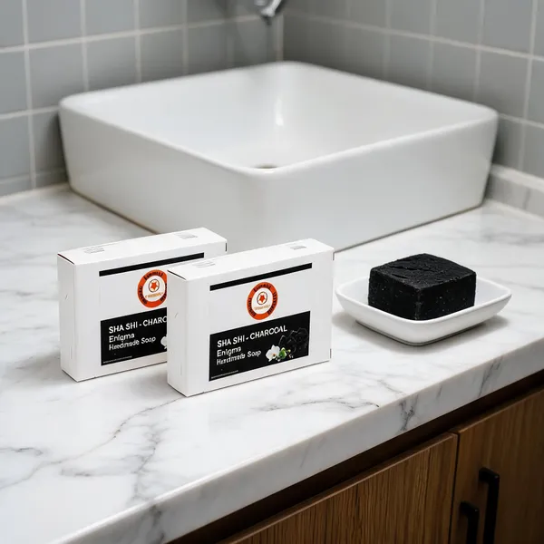 Sha_Shi_Enigma_Activated_Charcoal_Deep_Cleansing_Handmade_Soap_-_Pack_Of_2