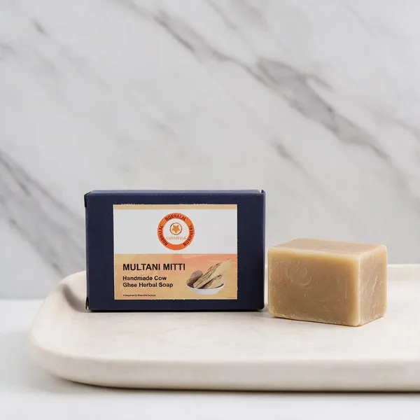 Multani_Mitti_Cow_Ghee_Neem_Oil_Handmade_Herbal_Soap_-_Pack_Of_2