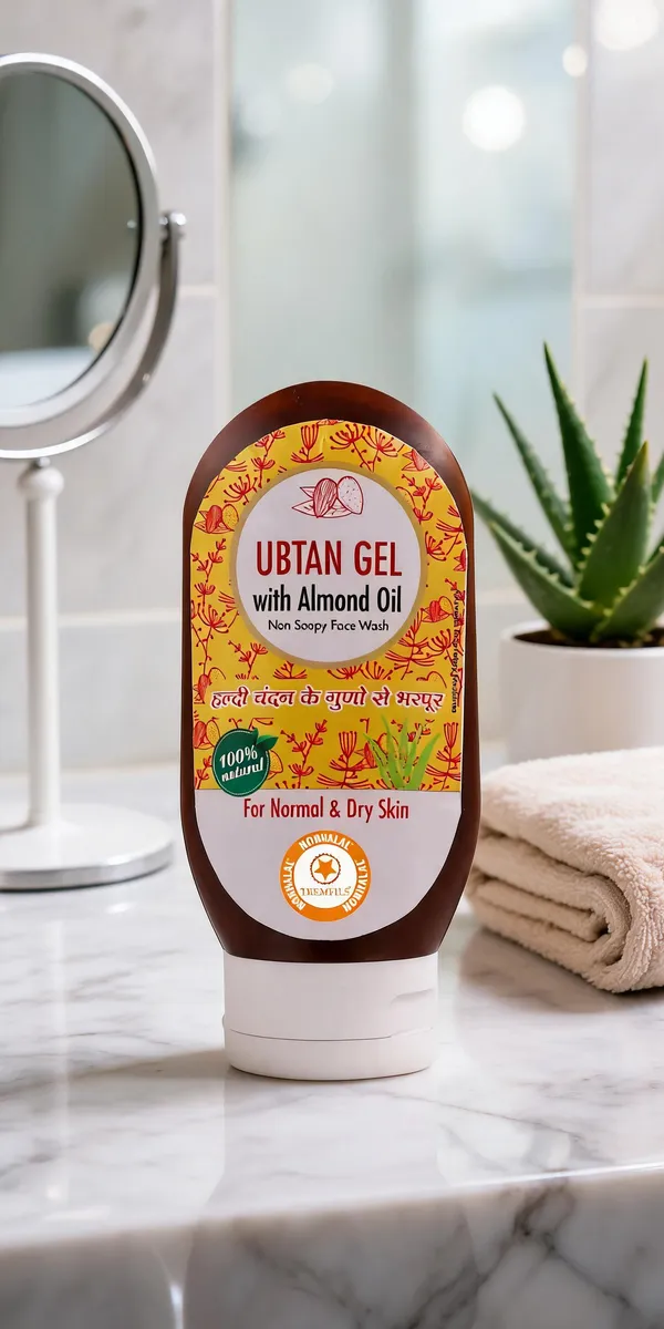Ubtan_Almond_Oil_Sulphate_Free_Non_Soapy_Face_Wash_125Ml