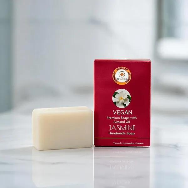 Jasmine_Vegan_Almond_Oil_Handmade_Soap