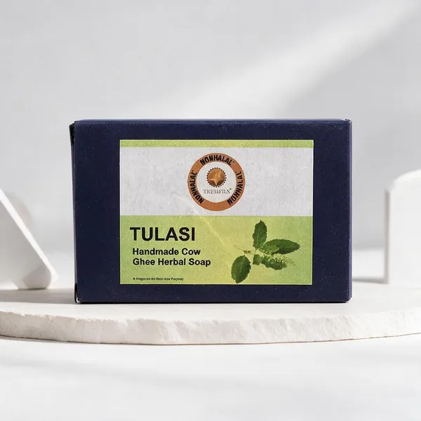 Tulasi_Cow_Ghee_Herbal_Soap_100gm