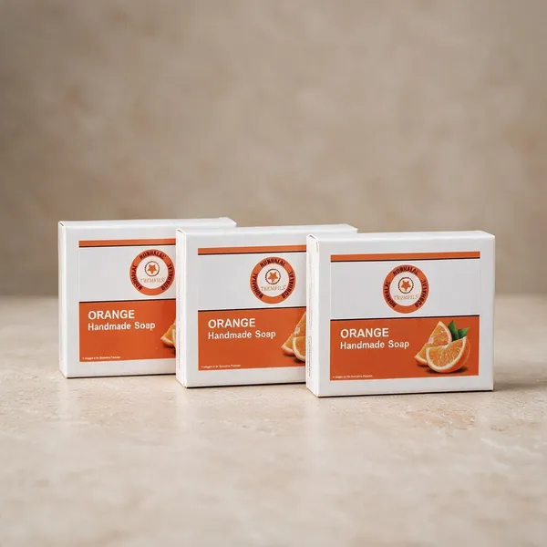 Orange_Almond_Olive_Oil_Handmade_Ayurvedic_Soap_100G_-_Pack_Of_3