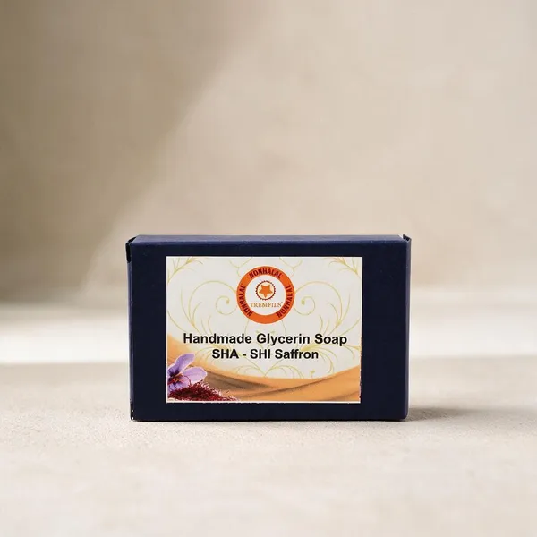 Sha_Shi_Saffron_Glycerin_Moisturising_Handmade_Soap_100G_-_Pack_Of_2