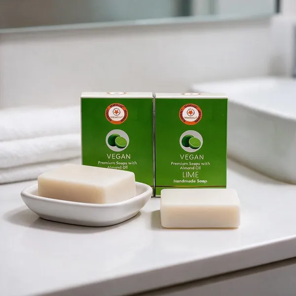 Lime_Vegan_Almond_Oil_Handmade_Soap