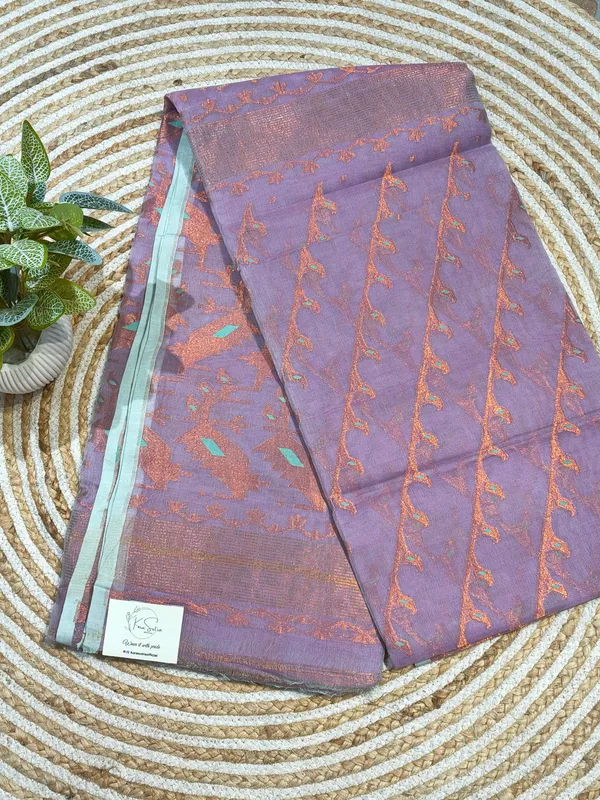 Purple_Woven_Floral_Saree_for_Women