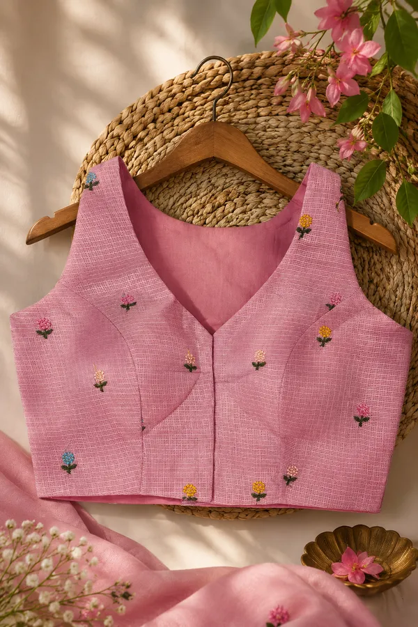 Pink_Kota_Sleeveless_Floral_Embroidered_Padded_Blouse_for_Women
