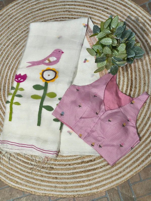 Pink_Kota_Sleeveless_Floral_Embroidered_Padded_Blouse_for_Women