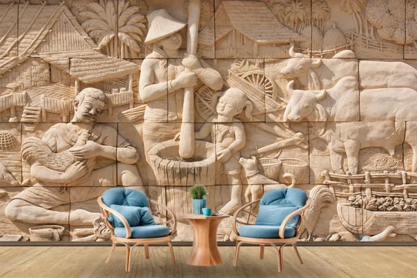 Farming2_Mural_Wallpaper