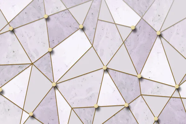 Geometric_Triangle_With_Golden_Buttons_And_Lines_Wallpaper