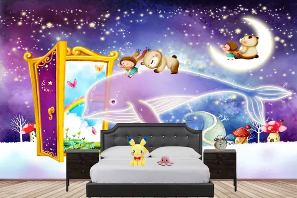 Shinning_Dolphin_Customized_Wallpaper