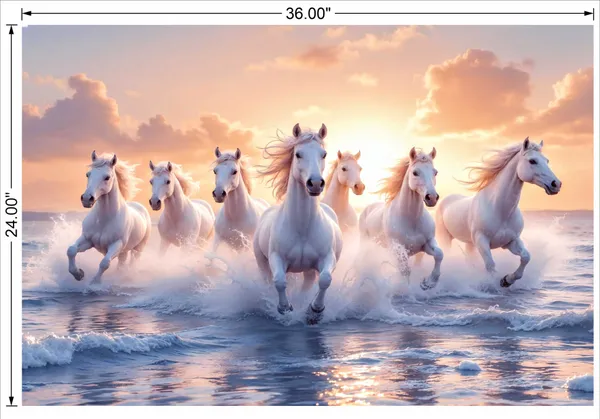 Ice_Cold_Effect_7_Horse_Running_Wall_Art