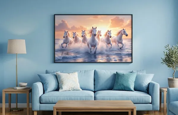 Ice_Cold_Effect_7_Horse_Running_Wall_Art