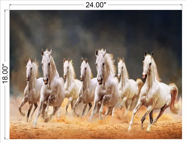 7_Horses_Running_On_Soil