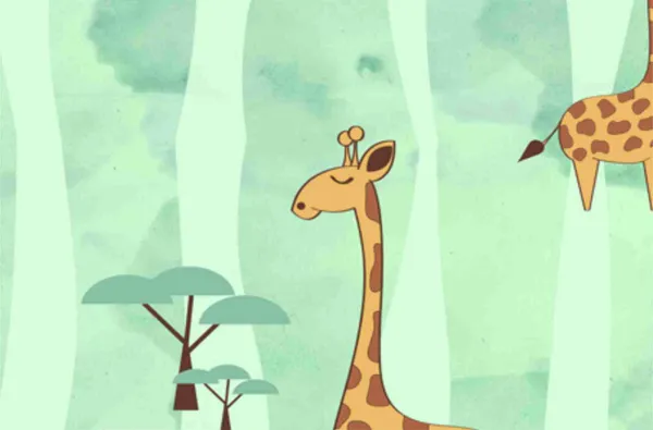 Giraffe_Kids_Animal_Wallpaper