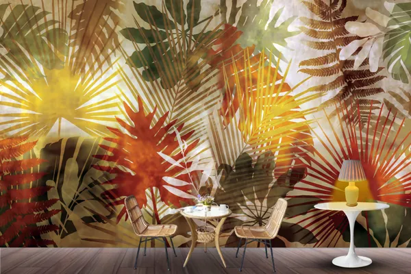 Colorfull_Tropical_Leave_Wallpaper
