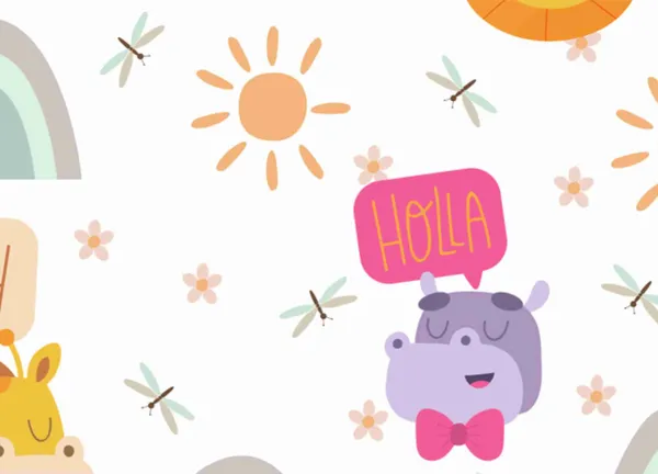 Cartoon_Animal_Theme_Kids_Wallpaper
