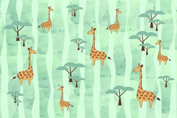Giraffe_Kids_Animal_Wallpaper