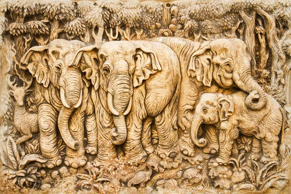 Elephant_Family_3_Mural_Wallpaper