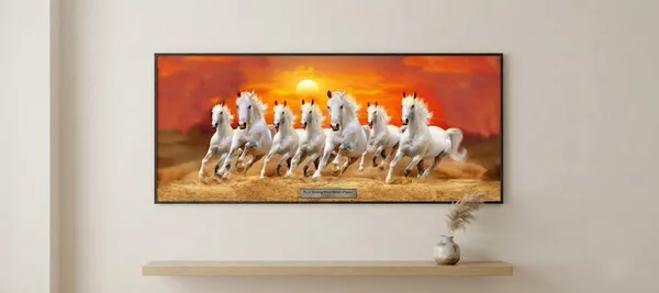 White_7_Running_Horse_High_Contrast
