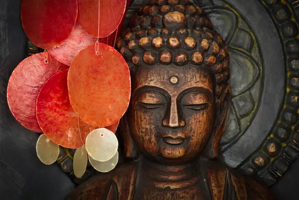 God_Collection_Antique_Buddha_Face_Wallpaper
