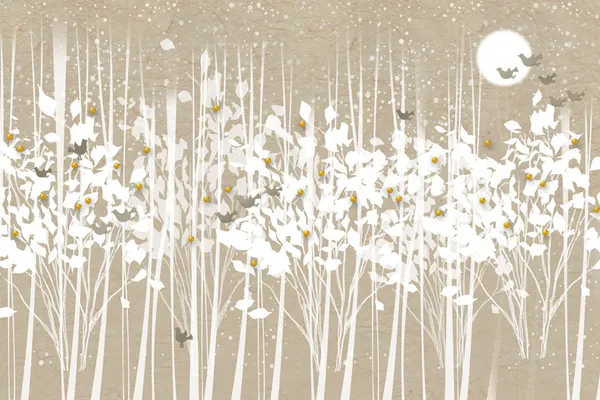 White_Forest_Theme_Wallpaper