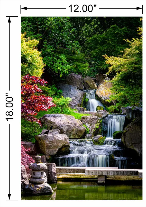 Waterfall_With_Full_Portrait_White_Step_Water_With_Greenery