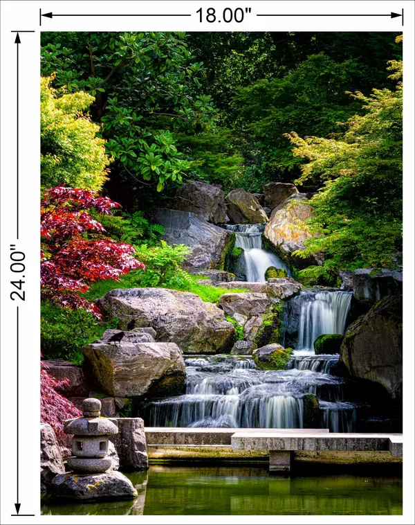 Waterfall_With_Full_Portrait_White_Step_Water_With_Greenery