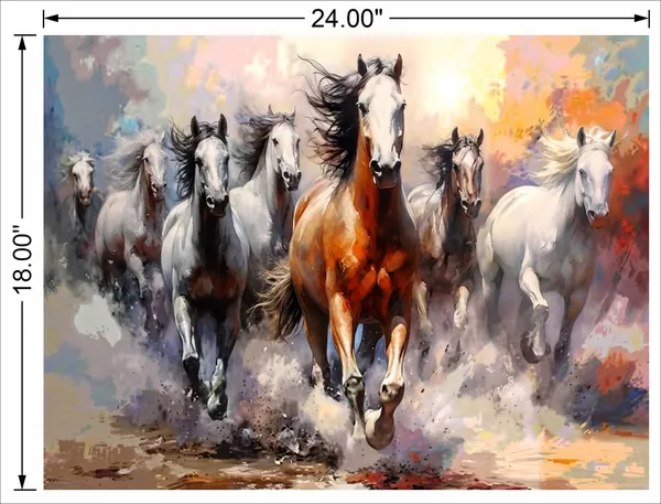 Painting_Effect_Front_Side_7_Horse_Running