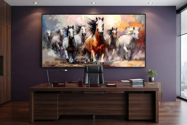 Painting_Effect_Front_Side_7_Horse_Running