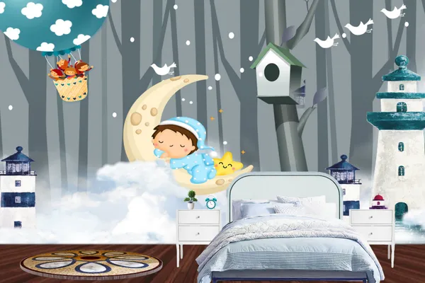 Dreams_On_Moon_Kids_Wallpaper