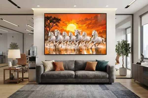 White_7_Running_Horse