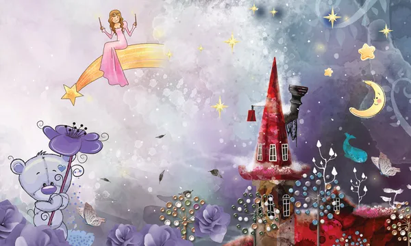 Magic_Wonderland_Customized_Wallpaper