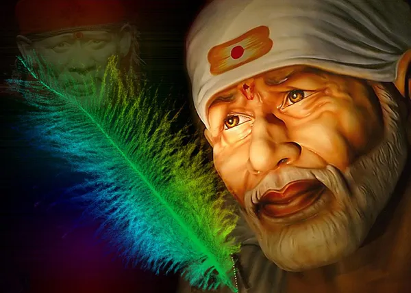 God_Collection_Sai_Baba_Face_Wallpaper