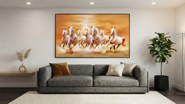 1_Of_The_Most_Energetic_7_Running_Horse_On_Soil_Sunrise_Orange_Background